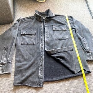 Oversized button up shirt